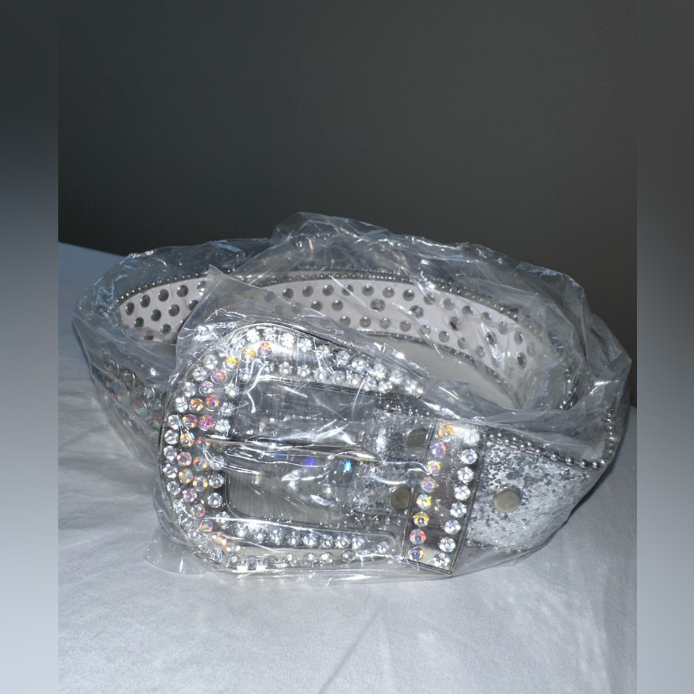Western cowgirl rhinestone belt